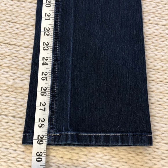 WHBM | Blanc Boot Leg Jeans, Medium/Dark Wash - Picture 6 of 8